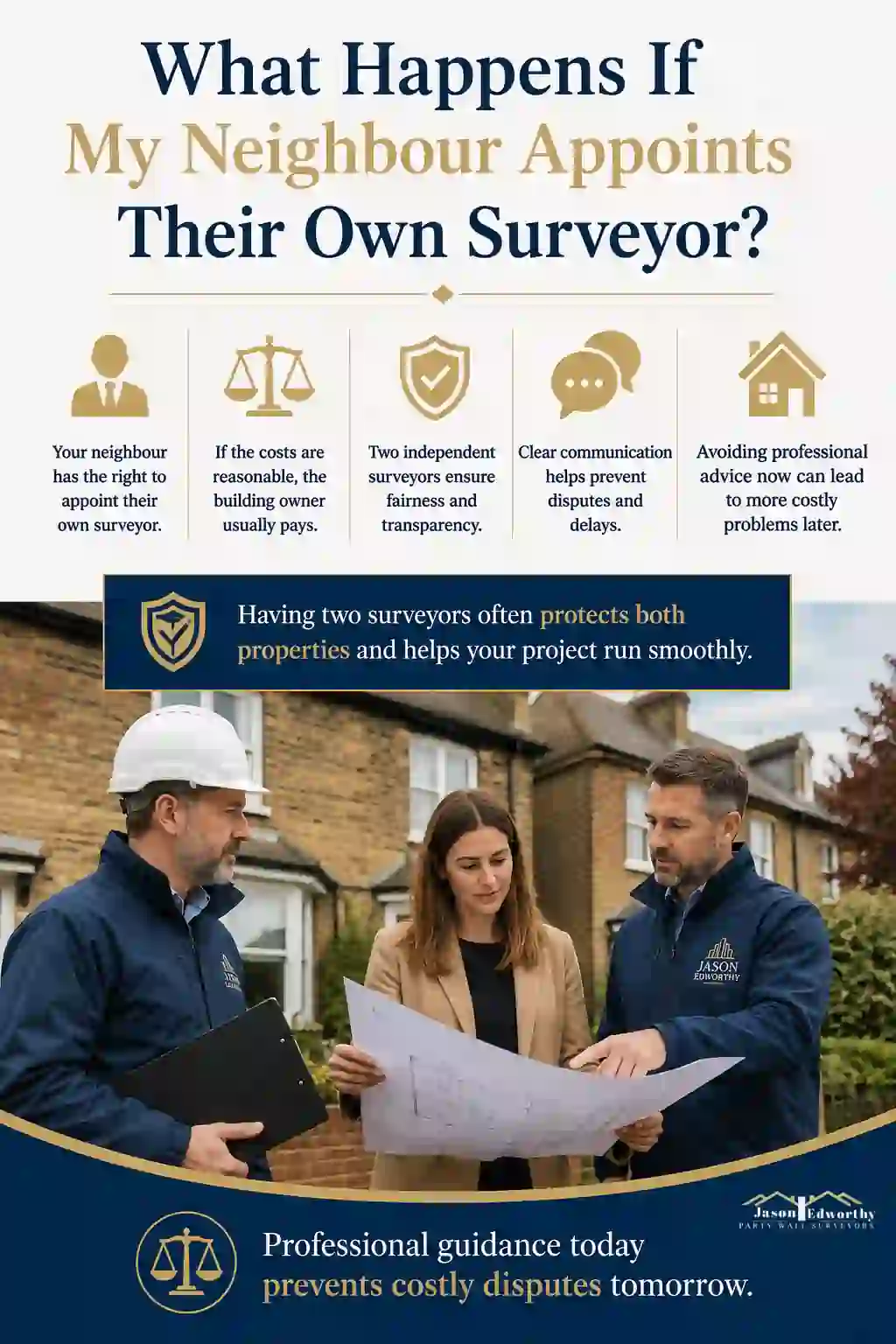 What Happens If My Neighbour Appoints Their Own Surveyor Biggleswade?